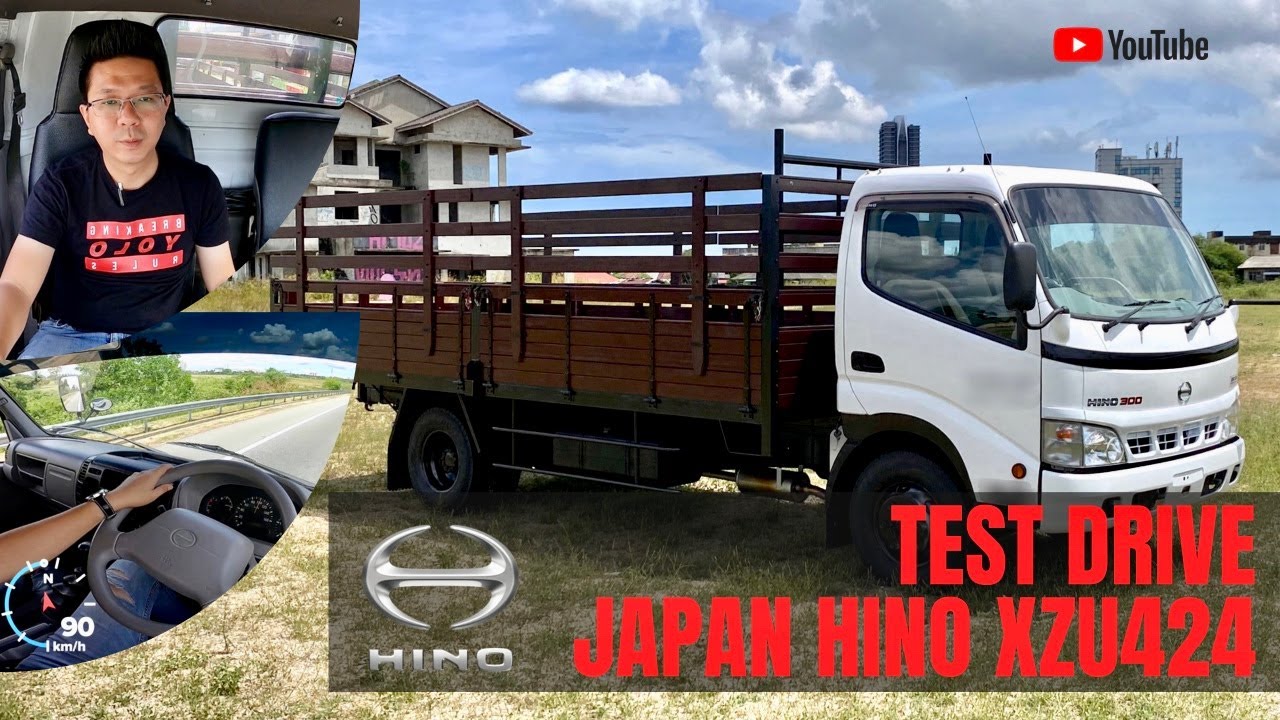 TOP SPEED TEST DRIVE JAPAN HINO XZU424 WITH 17 FEET LONG WOODEN BODY | 4,009cc TURBO DIESEL ENGINE