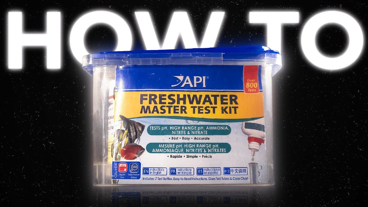Как использовать набор API Freshwater Master Test Kit | Учебное пособие
