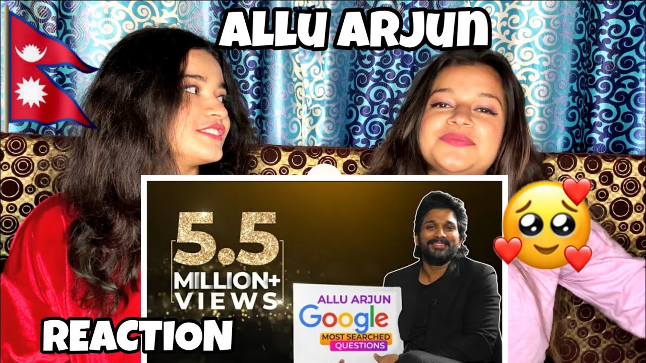 Allu Arjun answers Google’s most searched questions in his #SignatureStyle #pushpa | Reaction