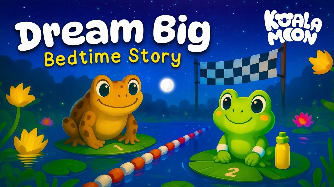 The Little Frog's Longest Race 🐸 Bedtime Story About Self Belief 💤