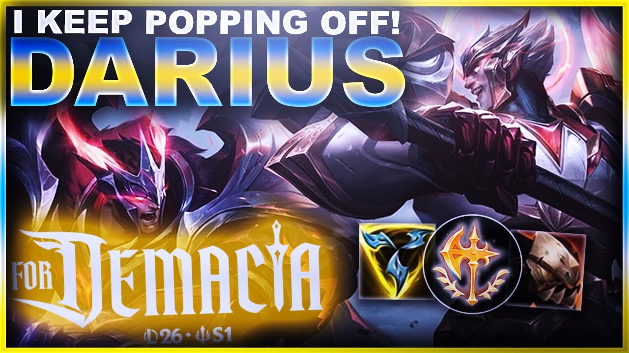 I KEEP POPPING OFF ON DARIUS! | League of Legends