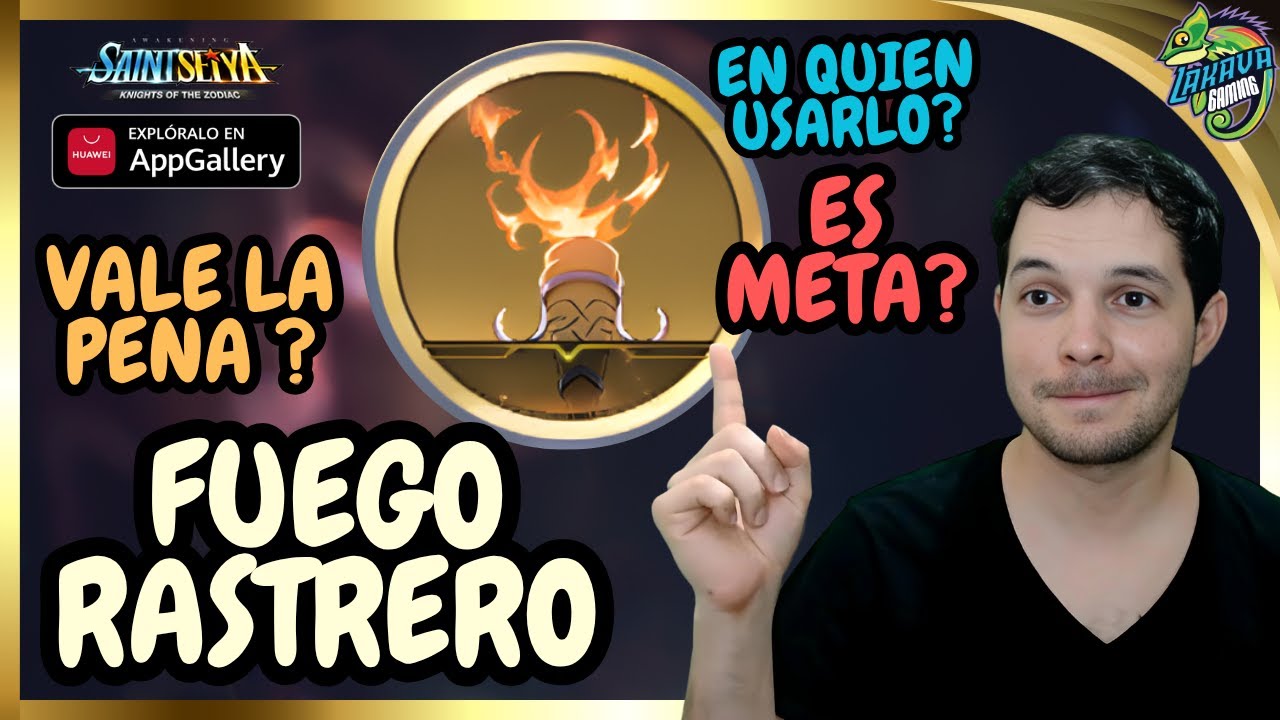 FUEGO RASTRERO Nuevo Cosmo Vale la Pena en Saint Seiya Awakening ?