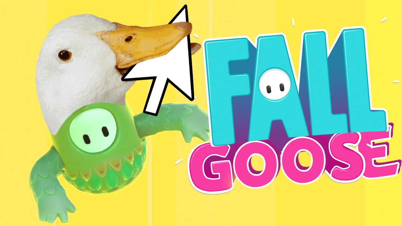 Fall Guys but I installed a goose virus