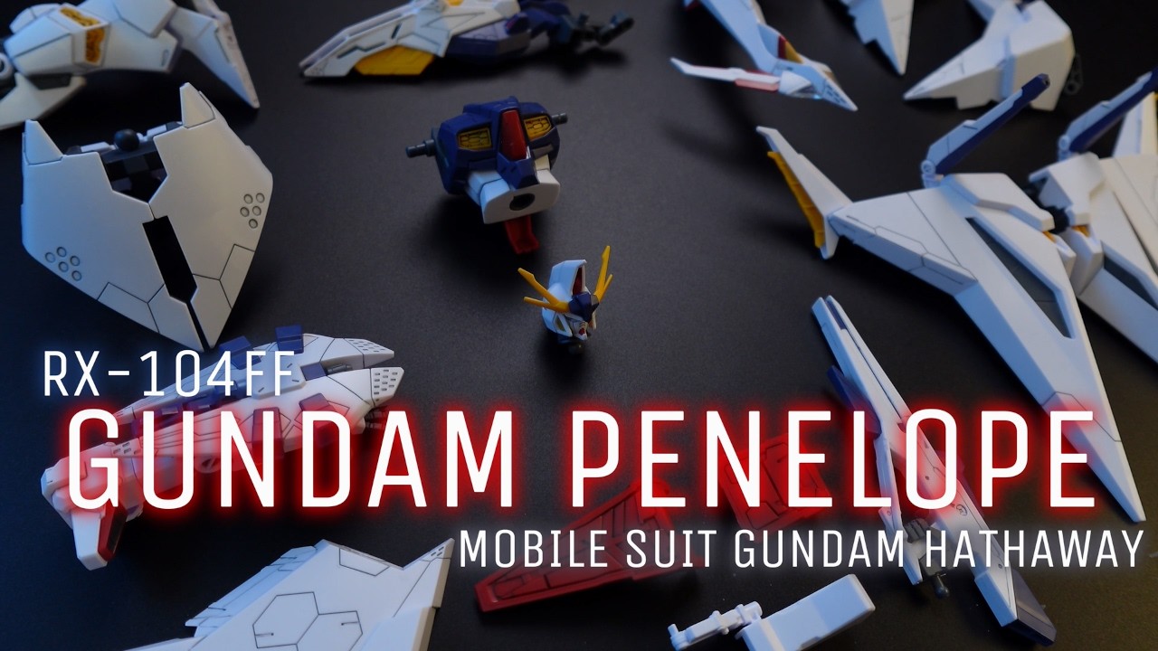 HG Gundam Penelope | RX--104FF | Mobile Suit Gundam Hathaway | ASMR Speed Build