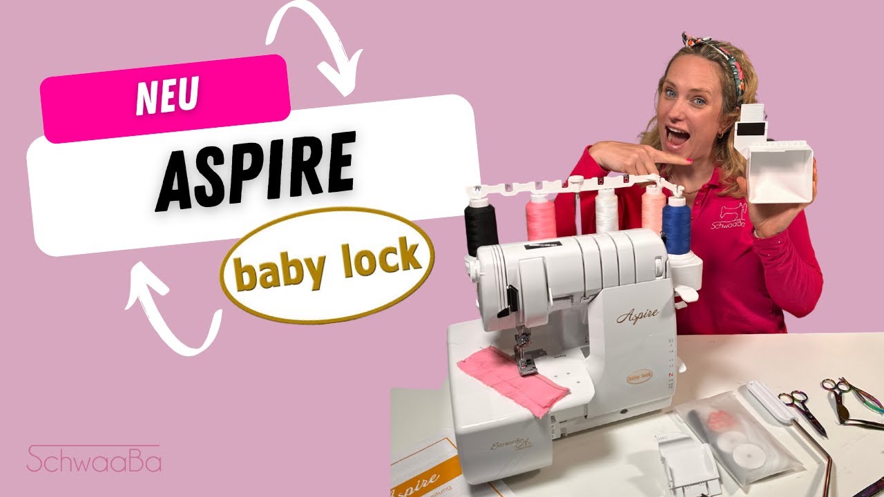 baby lock Aspire unboxing by SchwaaBa