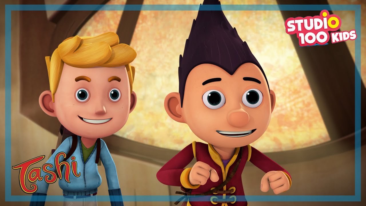 TASHI AND THE GENIE - E3 - TASHI - Studio100 KIDS - KIDS cartoons☺️😁