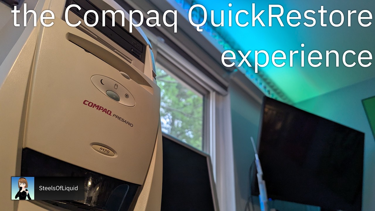 Compaq Presario 5170 (1998): Restoring this PC was a headache.
