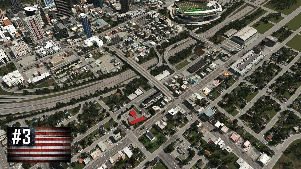 Defiant Inner-City Neighbourhood! Cities: Skylines - The American Dream #3