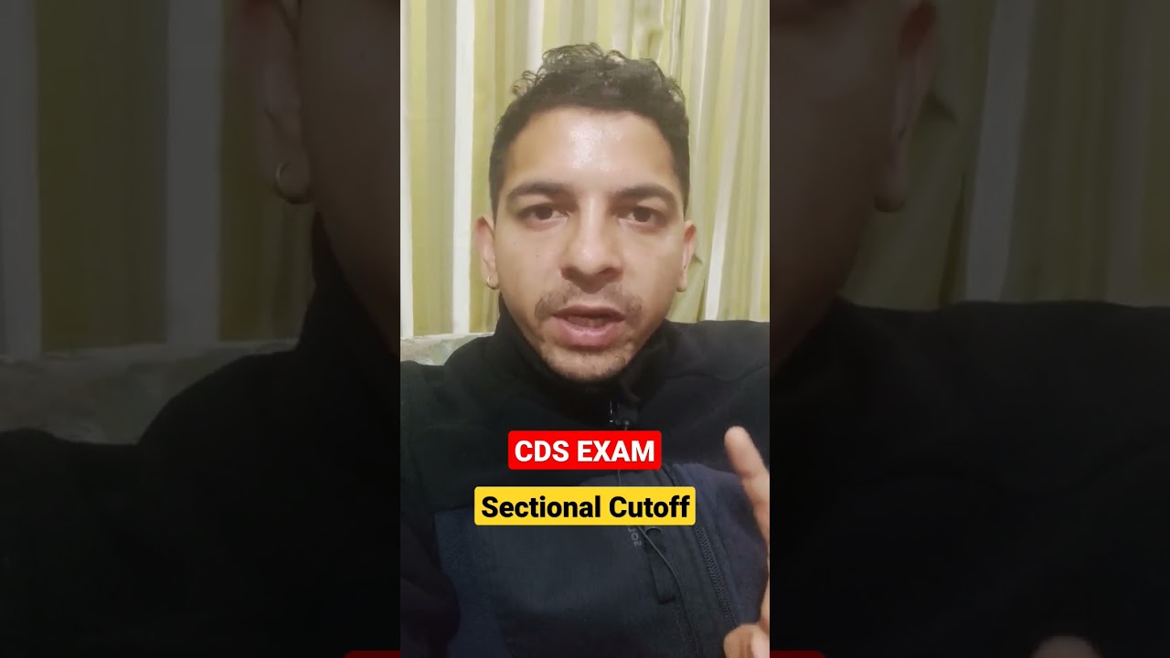CDS Sectional Cut off Marks       #worthyofwardi  #cds