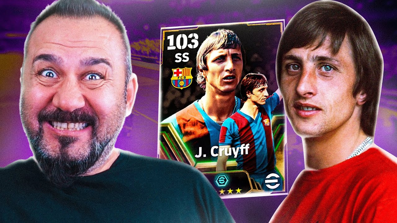 103 CRUYFF GELDİ! MESSİ VE RONALDO ONA HAYRAN!  | eFootball 2024 TOP AÇILIMI