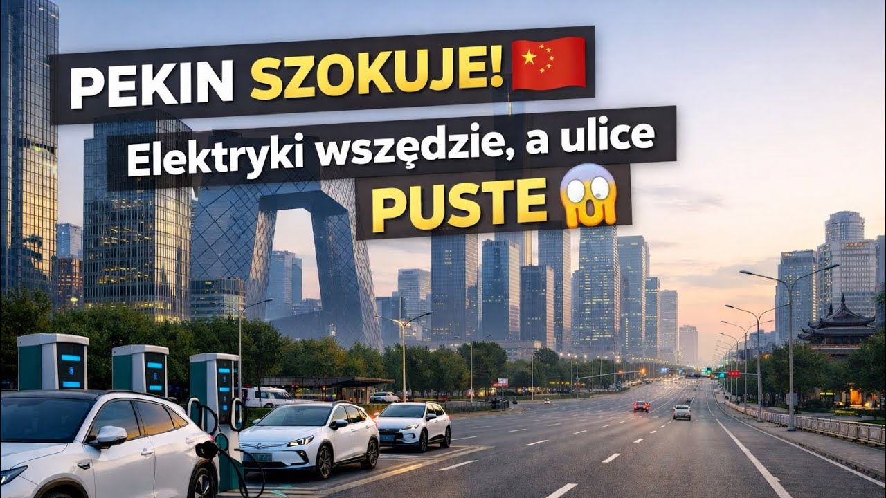 Pekin Cię ZSZOKUJE! 🇨🇳 Samochody elektryczne i puste ulice 😱