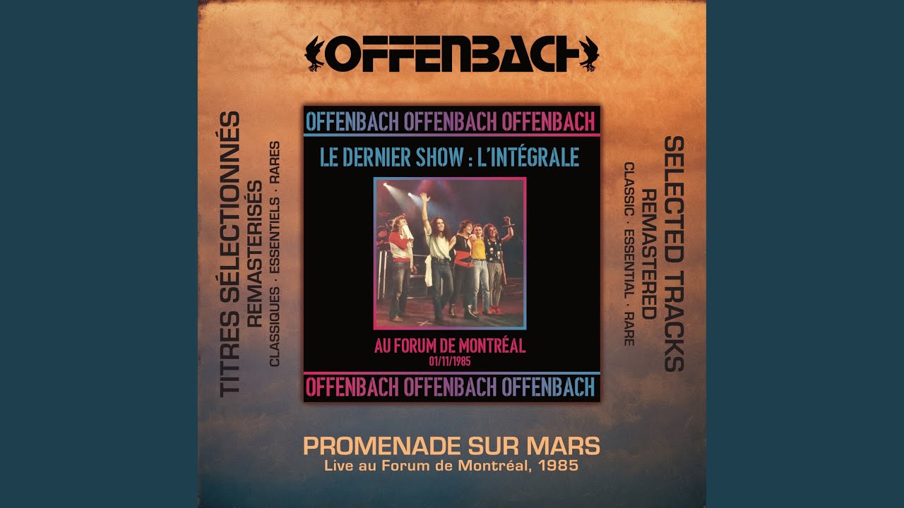 Promenade sur Mars (Live au Forum de Montréal, 1985 / remasterisé 2025)