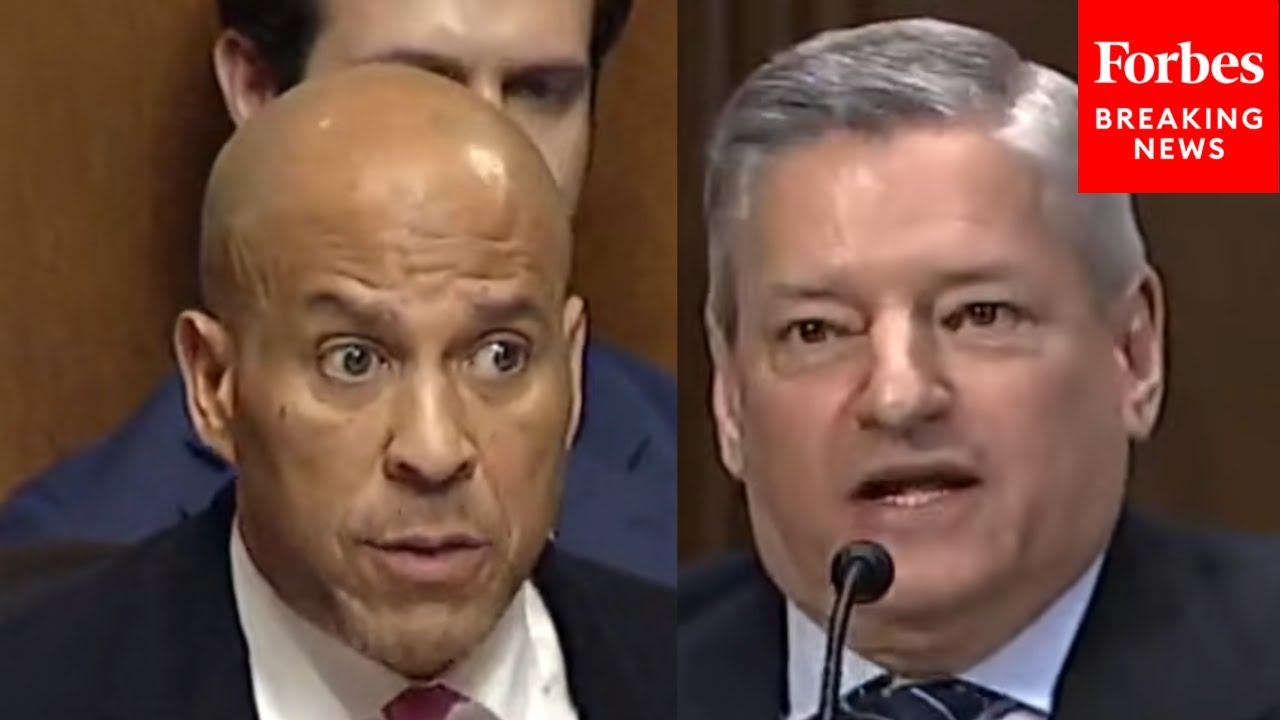 Cory Booker Presses Netflix CEO On 'Universal' Fear In Industry About Warner Bros. Merger