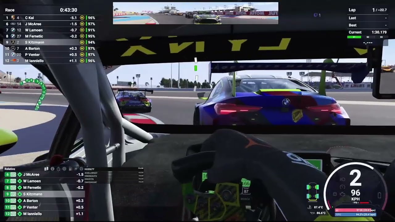 Le Mans Ultimate 🏁 | Lamborghini Huracan GT3 @ Bahrain | Head-Tracking | RC GT3 Sprint - 16.01.2026