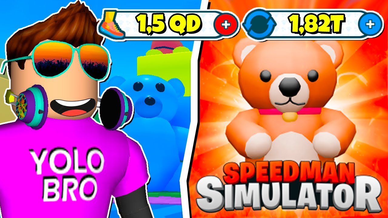 ПСИХАНУЛ И СДЕЛАЛ РЕКОРД В SPEEDMAN SIMULATOR В РОБЛОКС! ROBLOX