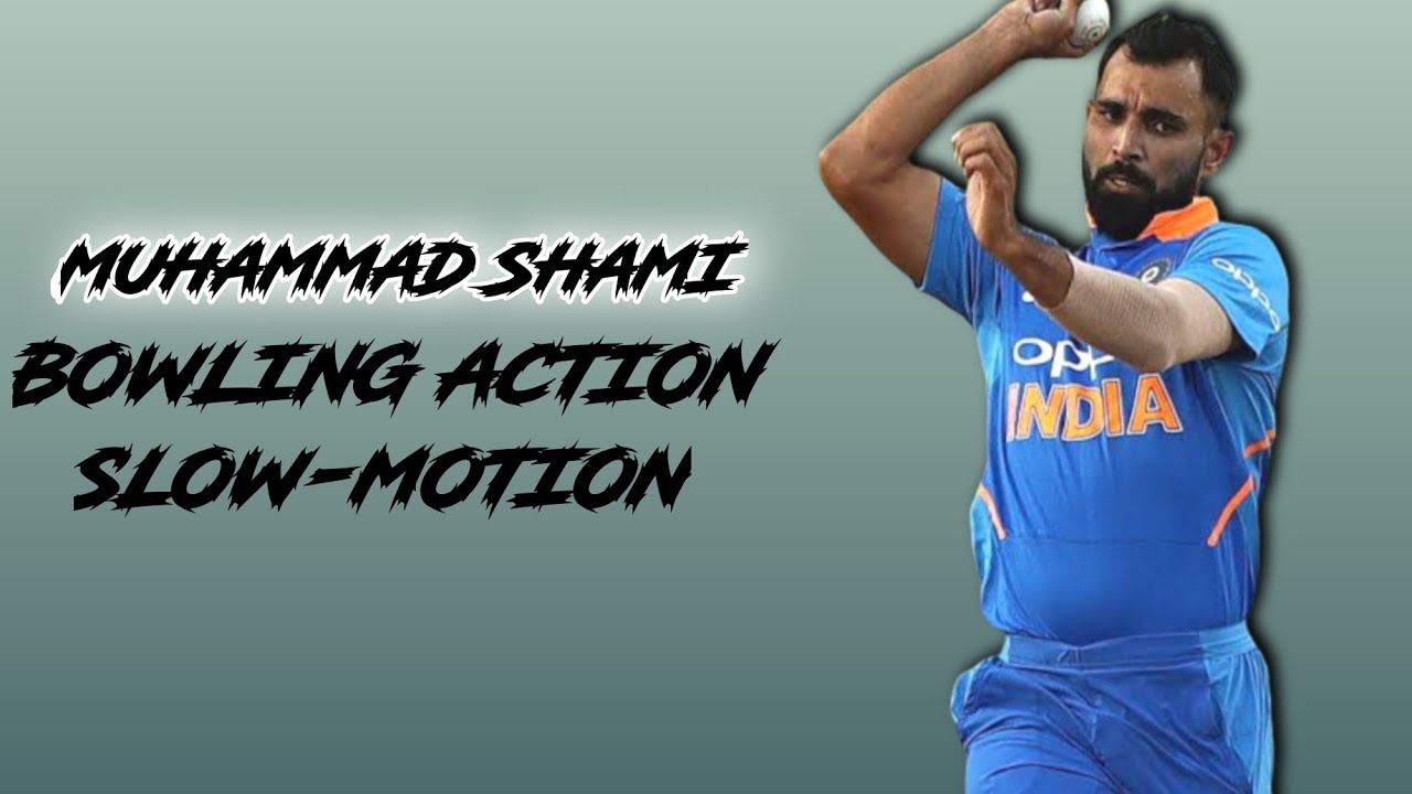 Muhammad Shami Bowling Action Slow-Motion