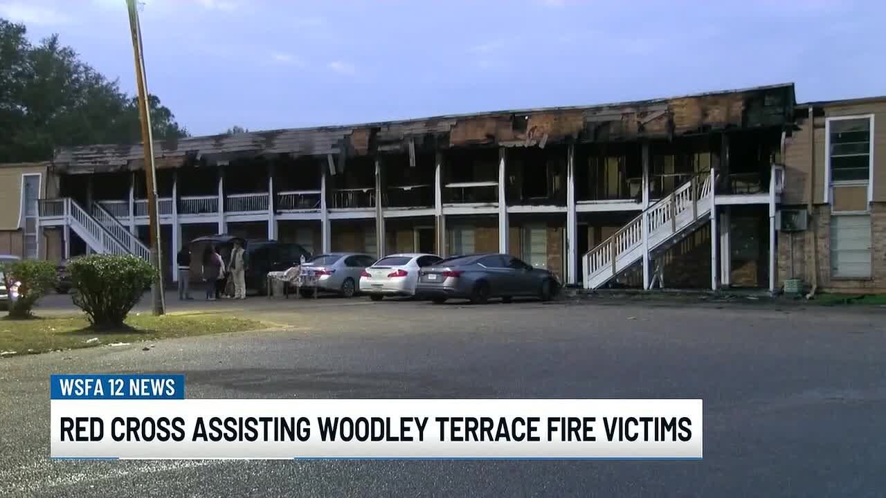 Red Cross assisting Woodley Terrace fire victims