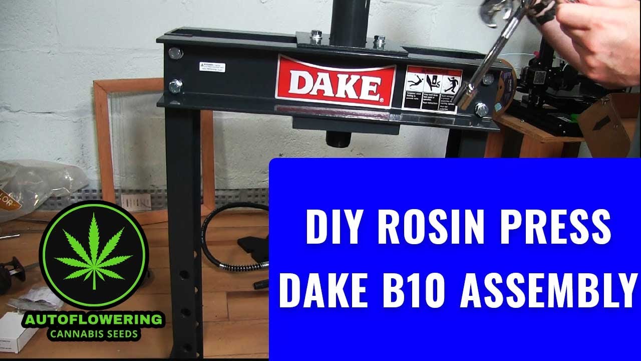 DIY Rosin Press | Dake B10 Press | Autoflowering Cannabis Seeds