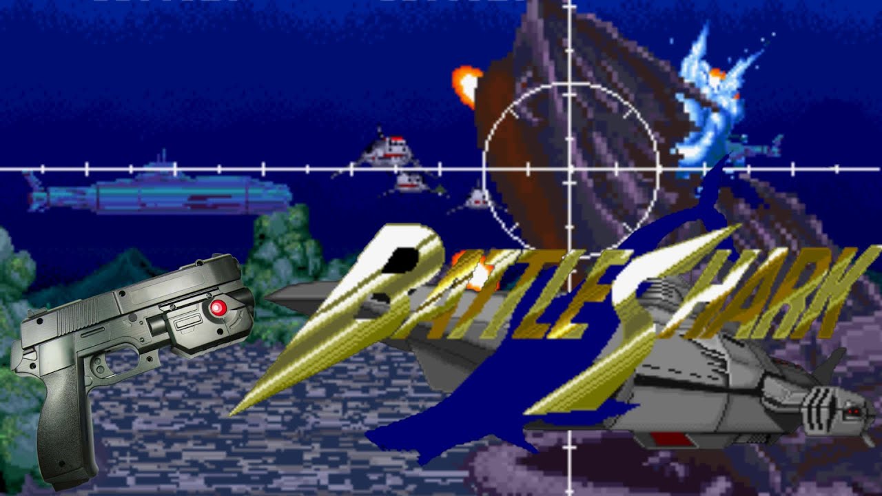 Battle Shark played with a Light Gun | Arcade Longplay