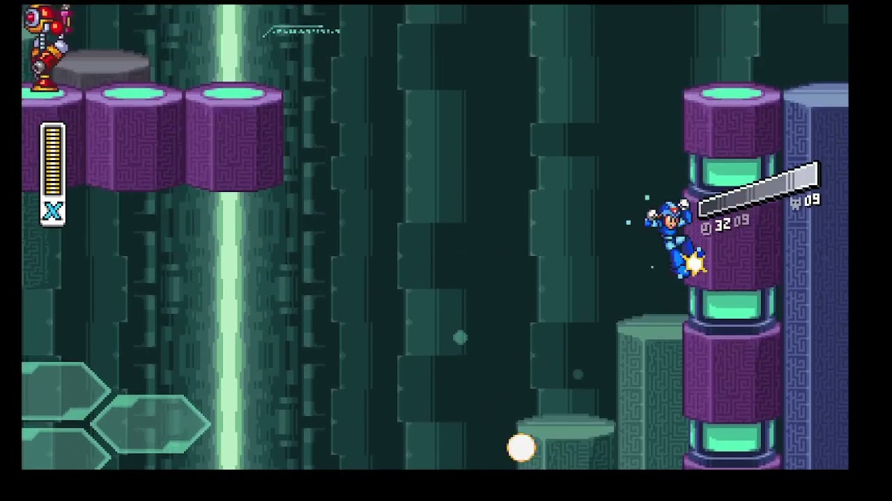Mega Man X8 Demake - How to get all S rank in Optic Sunflower stage w/ no upgrades