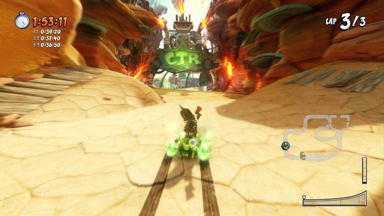 CTR:NF - Megamix Mania Time Trial (1:54:11) Top 63