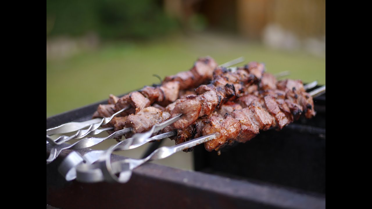 44 - Schnelles Rezept für ein leckeren Russischen Schaschlik |Perfektes zartes Fleisch