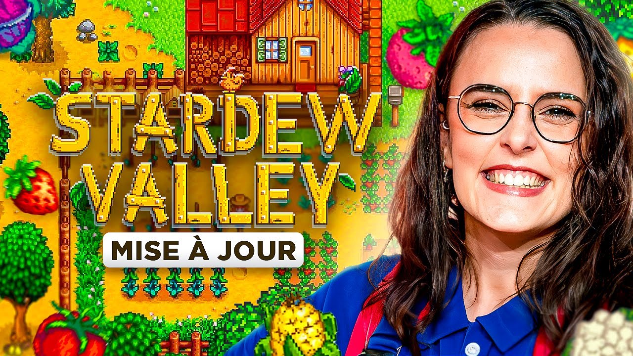 MON RETOUR SUR STARDEW VALLEY et découverte de la nouvelle mise à jour
