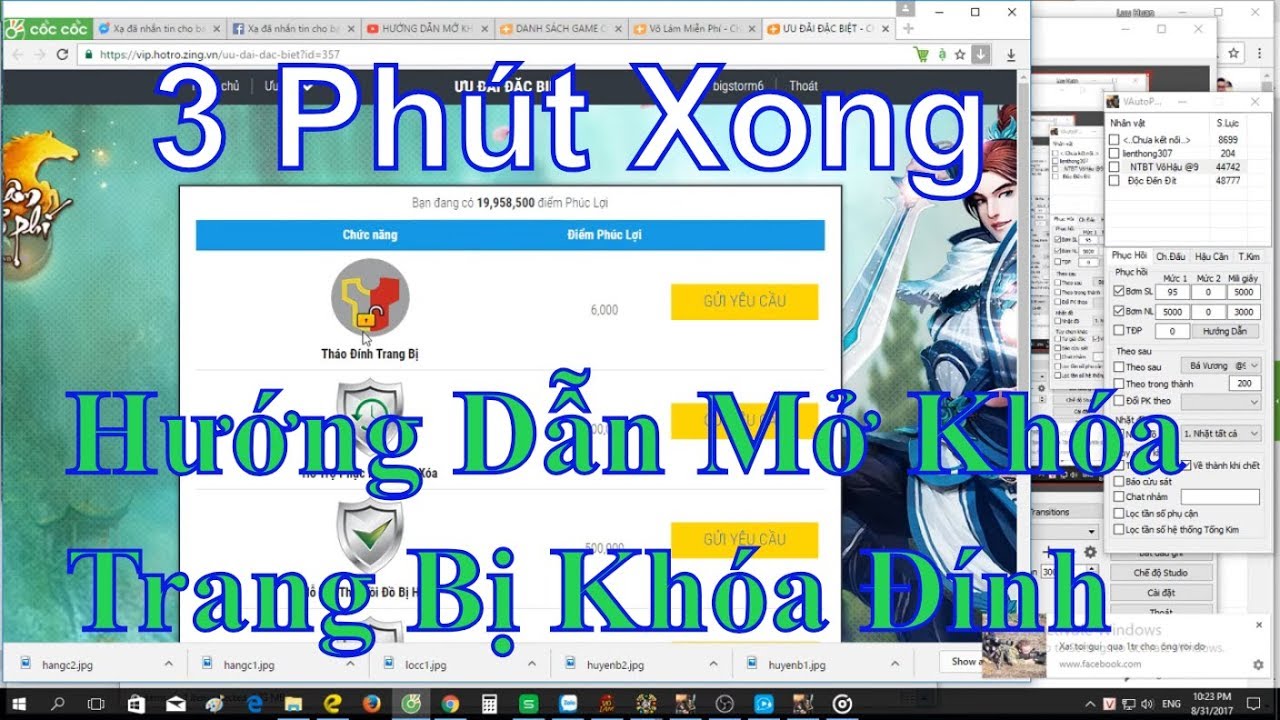 Hướng Dẫn Mở Kh&oacute;a Nhanh - Game247 TV