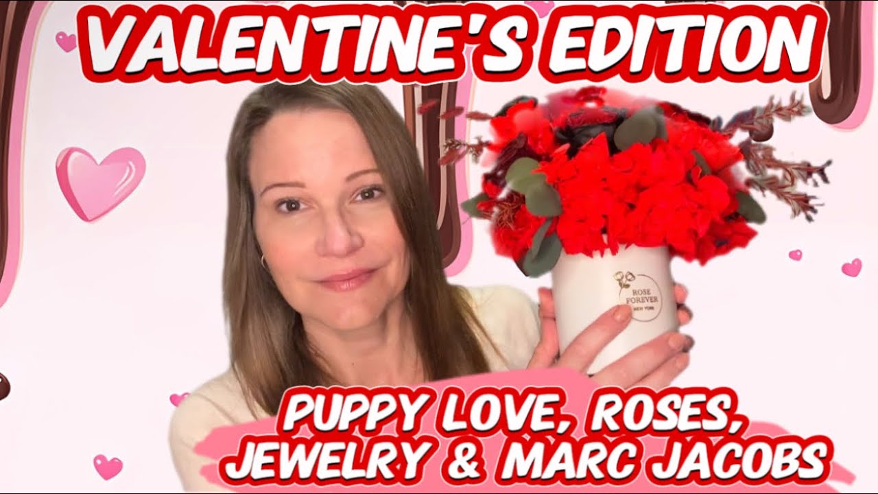 Puppy Love, Roses, Jewelry & Marc Jacob's - Valentine's Day Special:)