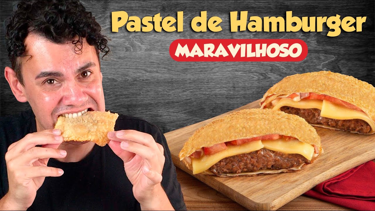 PASTEL DE HAMBURGER - Fubá online
