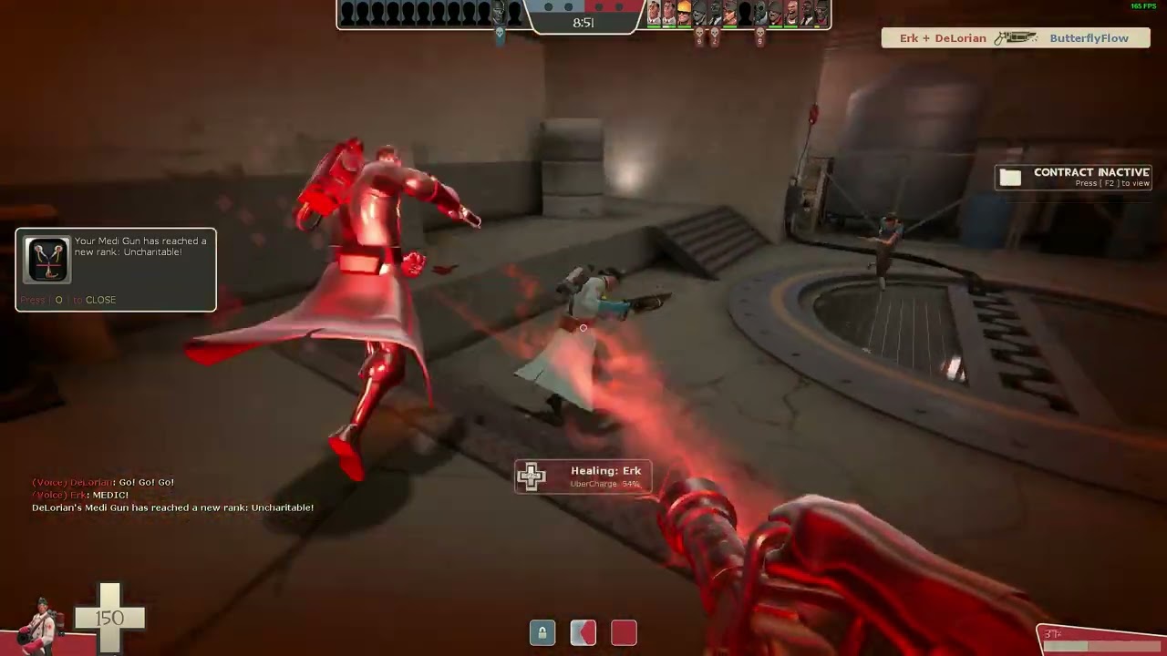 [TF2] Double Medic Ubersaw Combo