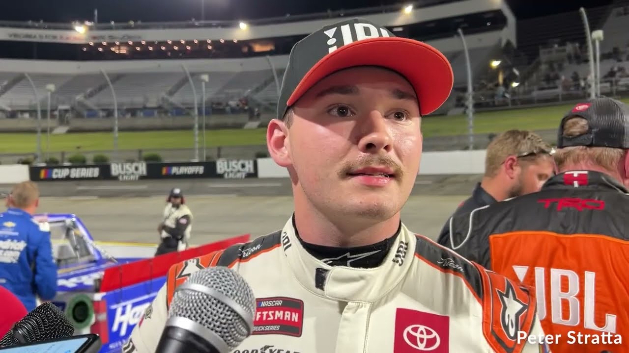 Taylor Gray After Martinsville: 