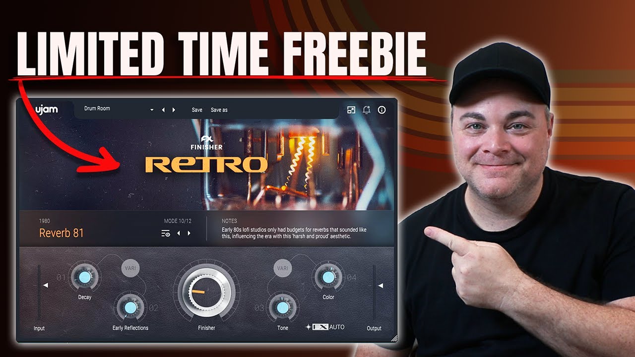 Получите винтажные звуки за считанные секунды с Ujam Finisher Retro
