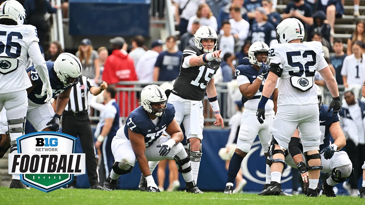 2023 Penn State Spring Football Game | QB Drew Allar Showcases His Skills in Scrimmage