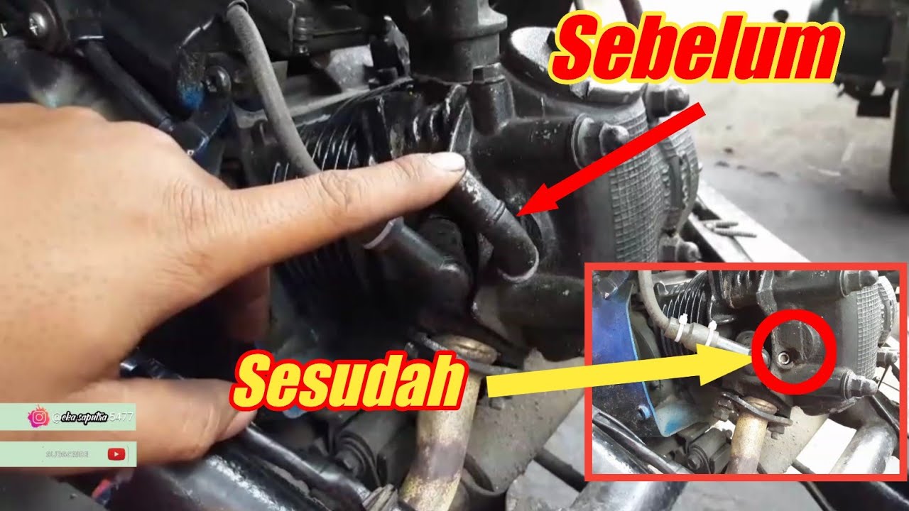 CARA MELEPAS DAN MENUTUP  SELANG AIS MIO SPORTY AMAN | YAMAHA MIO SPORTY KEREN