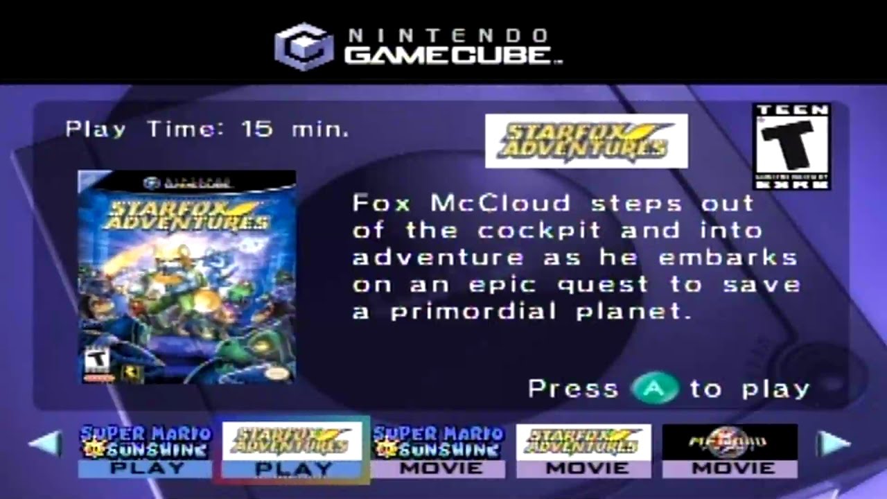 Interactive multi-game demo disc august 2002 (gamecube) trailers n gameplay