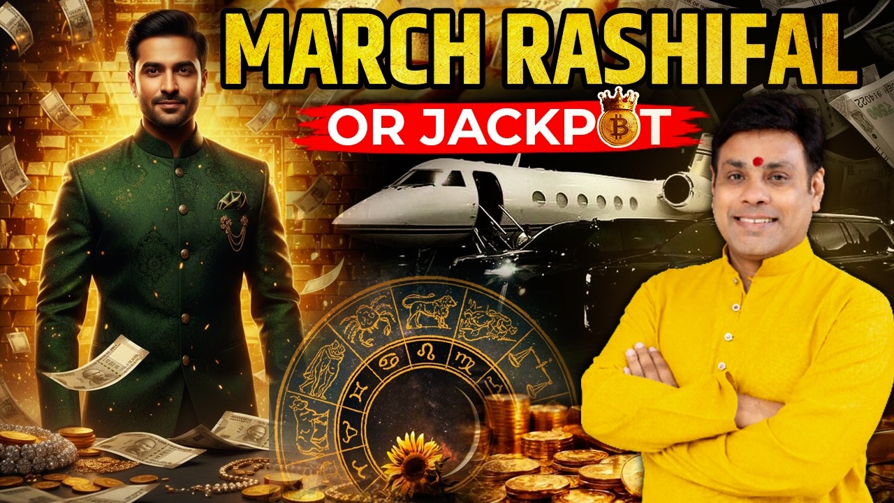March Horoscope 2026 | 6 Rashiyan Pressure Mein, 2 Kareingi RAJ। Masik Rashifal