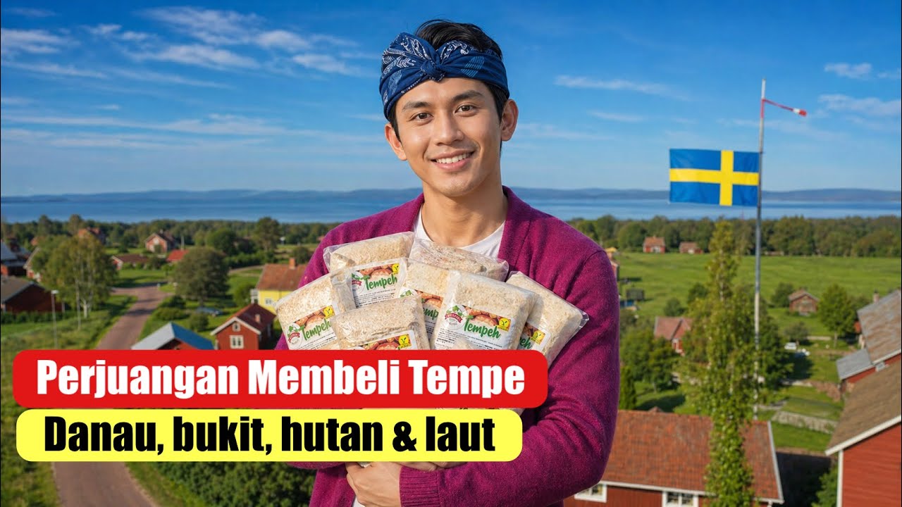 Kisah Perjuangan Membeli Tempe Melewati Danau, Bukit, Hutan dan Laut di Swedia