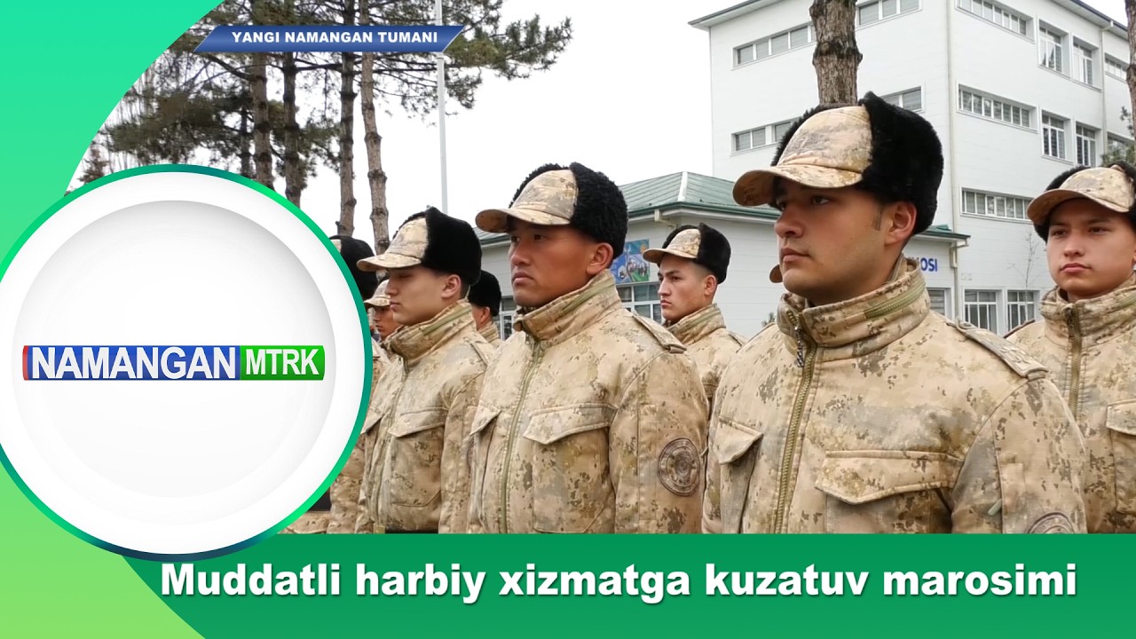 Muddatli harbiy xizmatga kuzatuv marosimi Namangan axboroti | (10.03.2026)