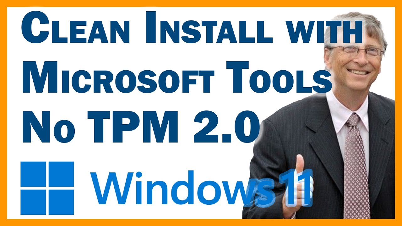 Чистая установка Windows 11 на старые компьютеры без TPM 2.0 с помощью инструментов Microsoft и р...