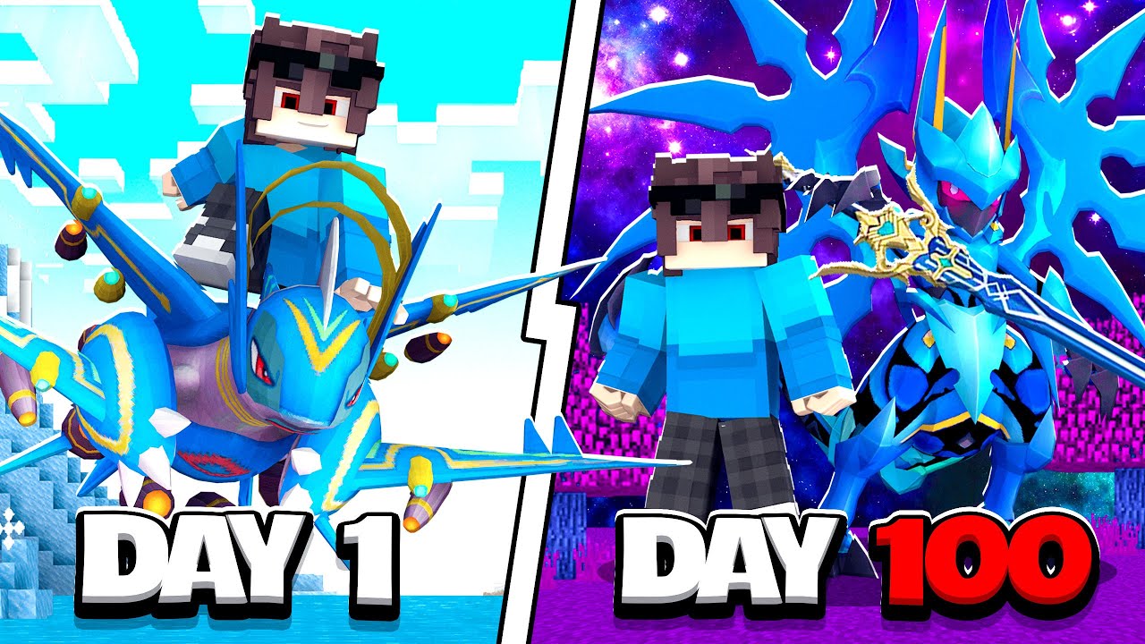 Tóm tắt 100 Ngày Minecraft Pixelmon Hyper Sinh Tồn Siêu Khó Cùng Đồng Bọn !!