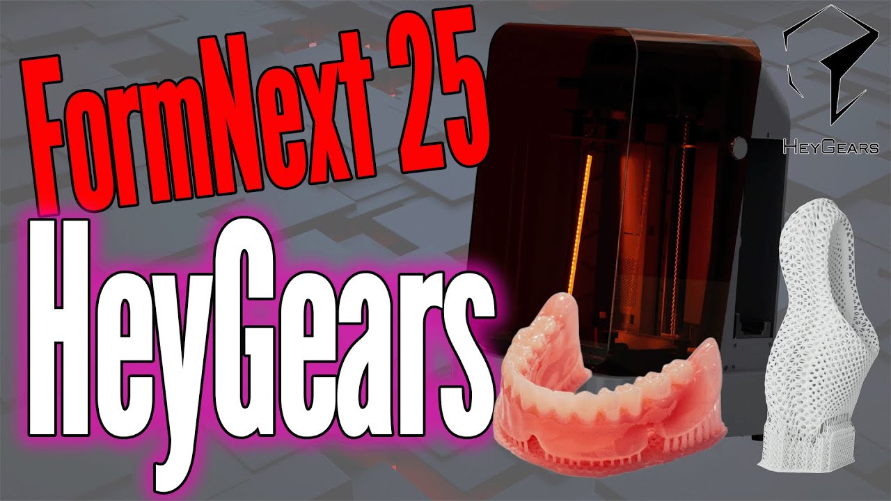 Reflex Resin и Rubber HeyGears на FormNext 2025