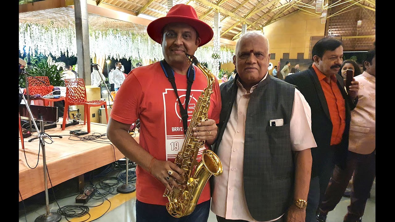 Noorondu nenapu kannada song Instrumental on Saxophone by SJ Prasanna (9243104505 , Bangalore)