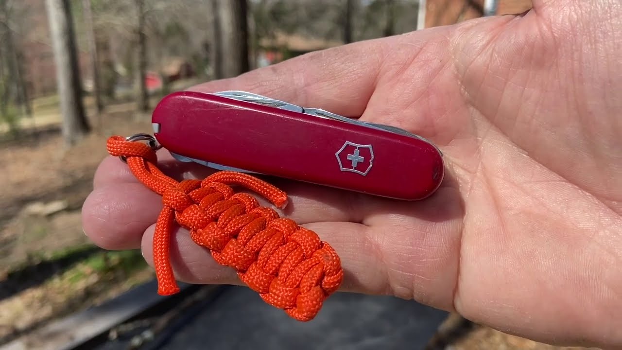 Making Bow Drill Friction Fire With My Victorinox Fieldmaster
