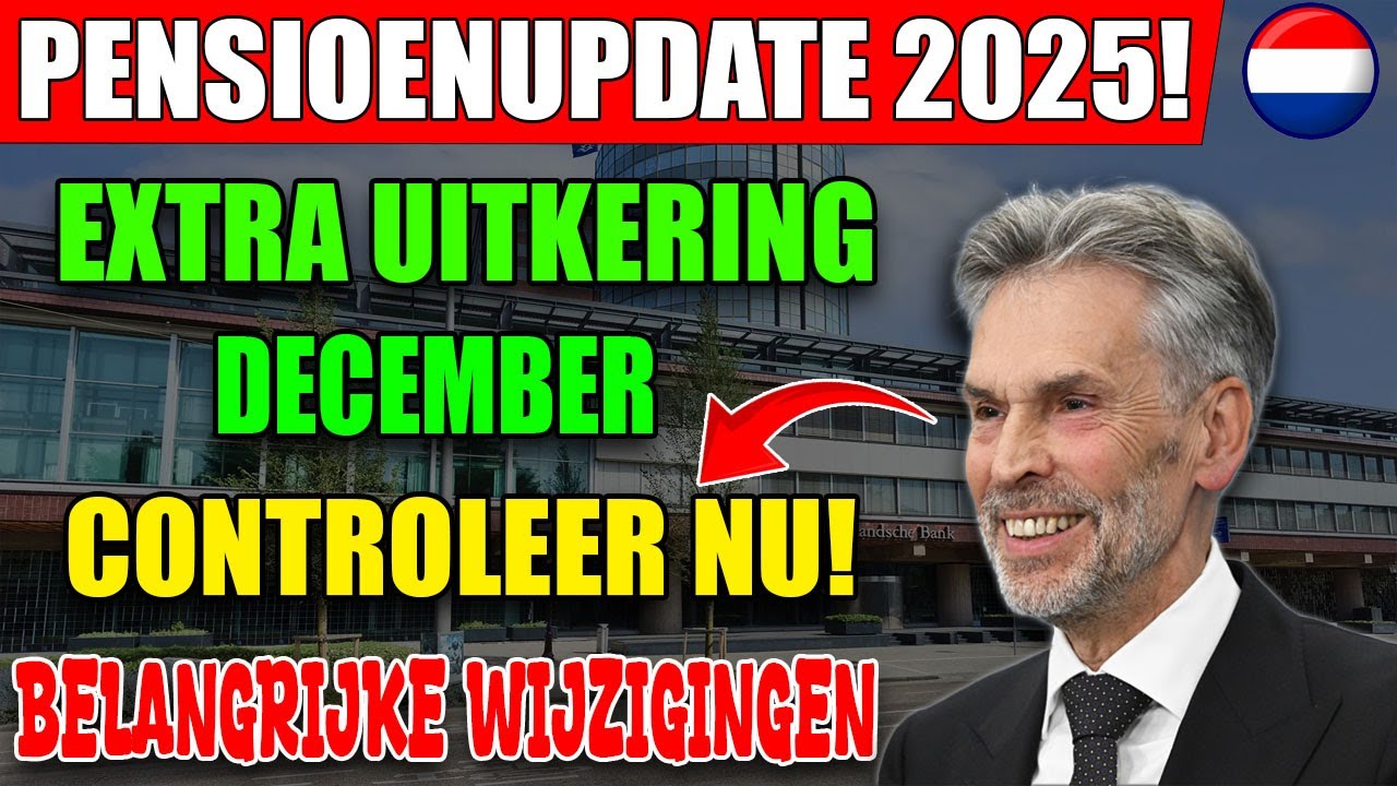 💶 New Pension Update 2025 &ndash; Extra Benefit for Dutch Seniors! 💶