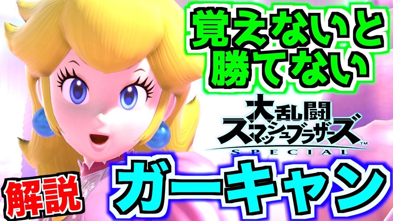 【スマブラSP】覚えないと勝てない！？反撃テクニック「ガーキャン」について解説！【無名】