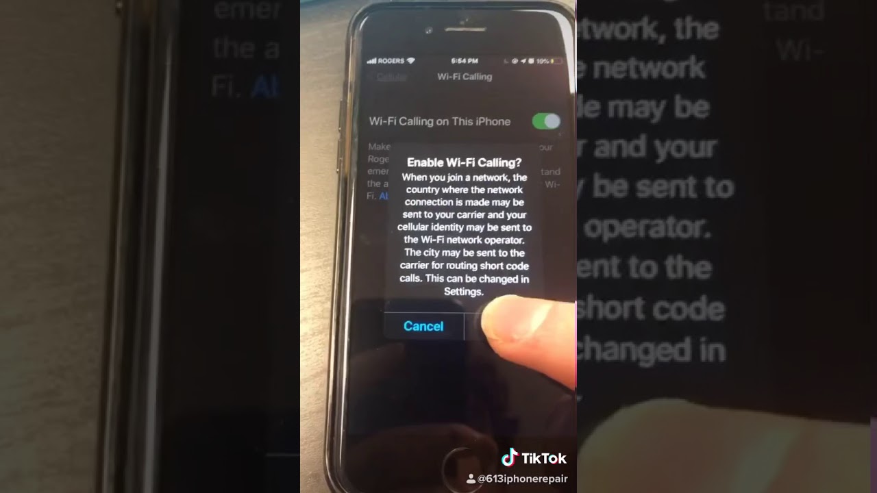 How to make calls using wifi only iPhone