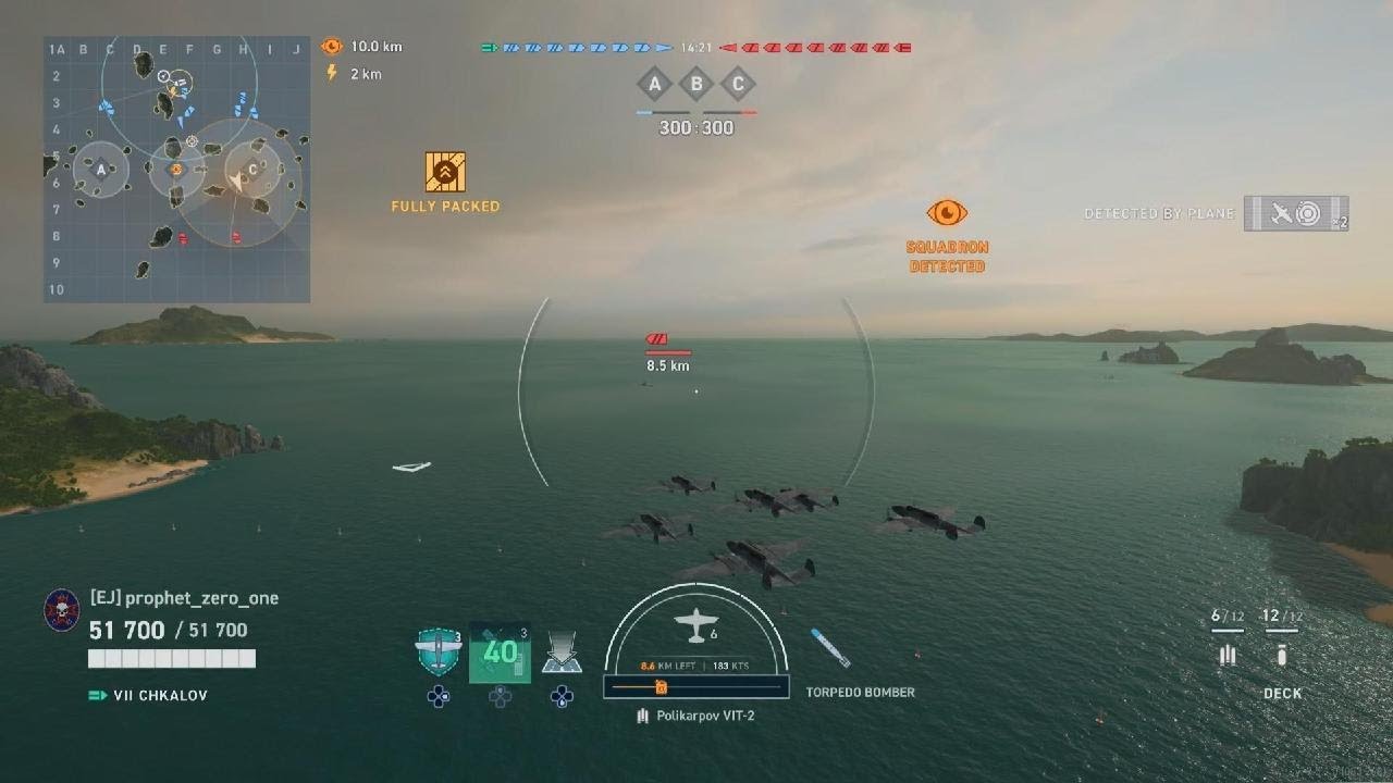 World of Warships: Legends top of the leaderboard in the chkalov