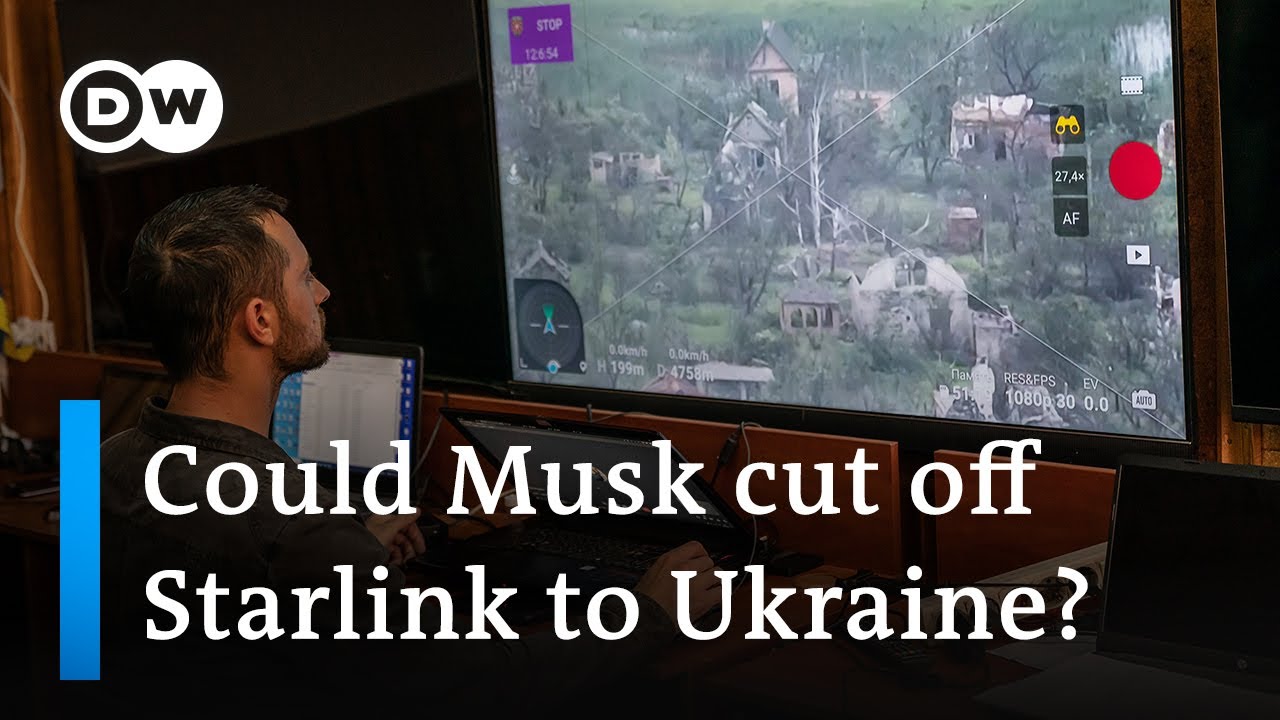 How essential is Starlink to Ukraine's odds on the battlefield? | DW News