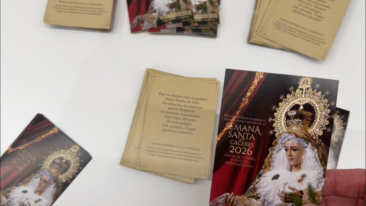 Presentación de la Guía Oficial de la Semana Santa de Cáceres